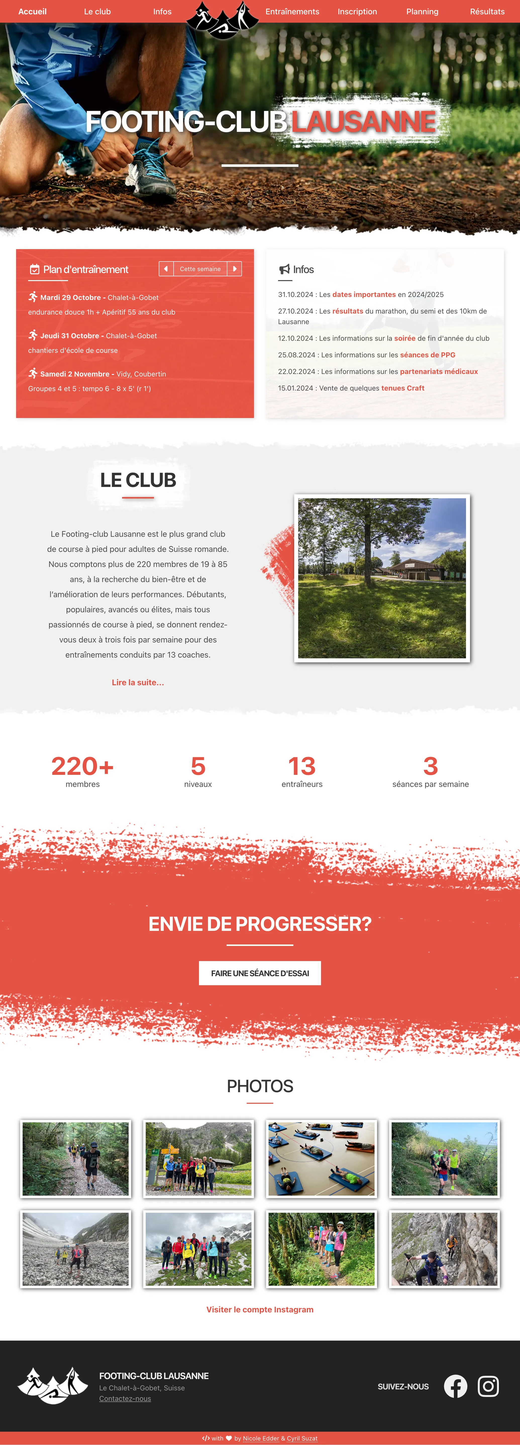 Footing Lausanne